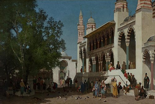 Mosque in Trebizond, 1870, Fabius Brest