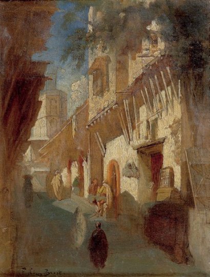Rue de la Casbah., 1900, Fabius Brest
