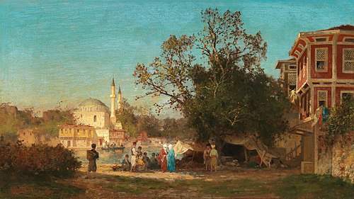 A capriccio of Constantinople, 1900, Fabius Brest