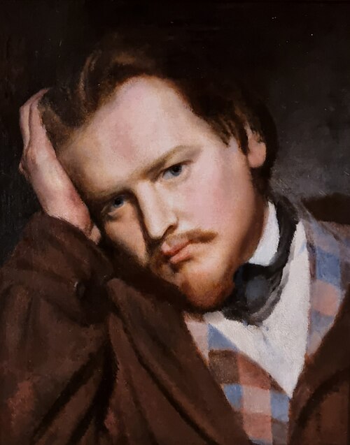 Portrait du peintre Pierre-Paul Hamon, , Félix Trutat