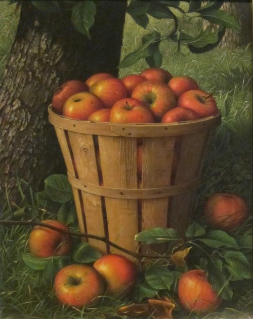 Basket of Apples, 1895, Levi Wells Prentice