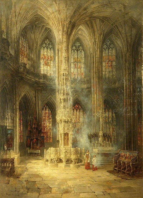 The White Lady of Nuremburg, 1887, Wyke Bayliss