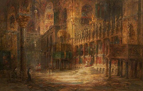 The Basilica of St Mark's, Venice, Interior, , Wyke Bayliss
