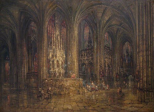 St Peter's Church, Louvain, Belgium, , Wyke Bayliss