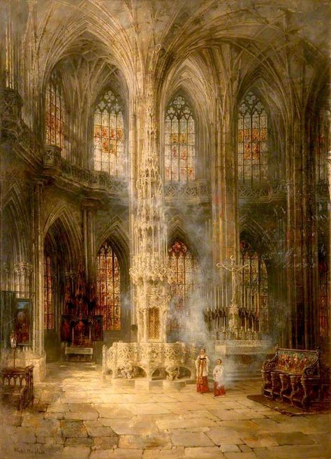 La Dame Blanche de Nuremberg, 1877, Wyke Bayliss