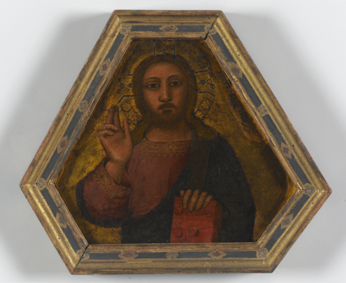 Christ Blessing, 1350, Nardo di Cione