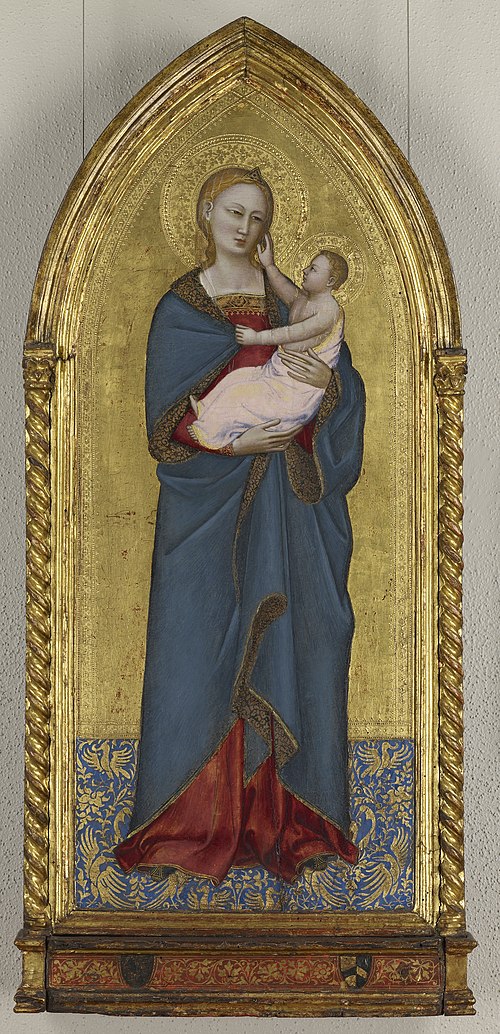 Standing Madonna with Child, 1350, Nardo di Cione