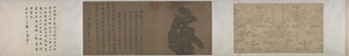 赵佶祥龙石图卷, , Song Huizong
