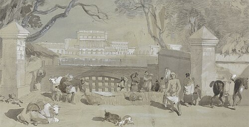 Office of the Sudder Board of Revenue from Kyd Street - Calcutta, , Charles D'Oyly