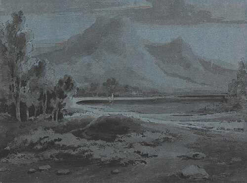Welsh Landscape, 1800, George Howland Beaumont