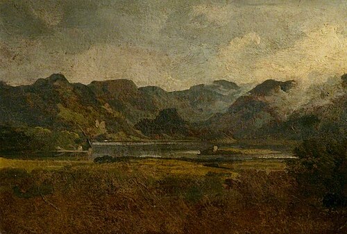 Derwentwater, Cumberland, 1807, George Howland Beaumont