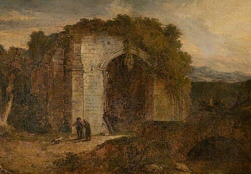 A Ruined Abbey, , George Howland Beaumont