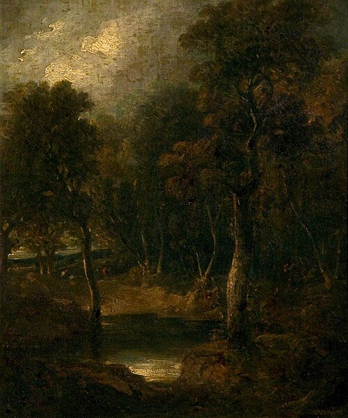 Wooded Landscape, 1810, George Howland Beaumont