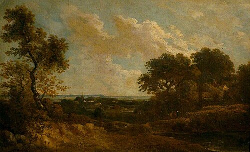 Coleorton, Leicestershire, 1810, George Howland Beaumont