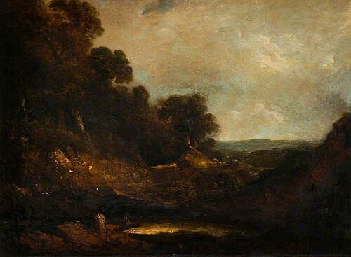 Landscape, , George Howland Beaumont