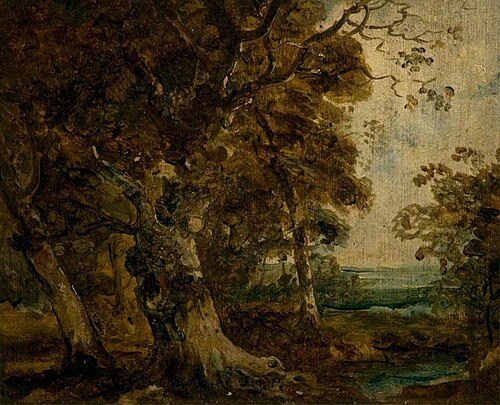 An Autumn Wood, , George Howland Beaumont