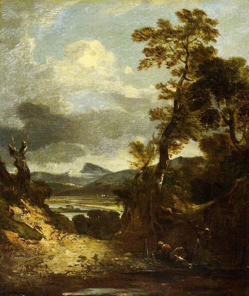 Paysage, 1825, George Howland Beaumont