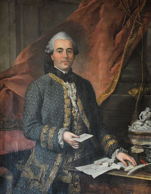Portrait présumé de Jacques de Flesselles (1730-1789), dernier prevôt des marchands, 1768, Donat Nonnotte