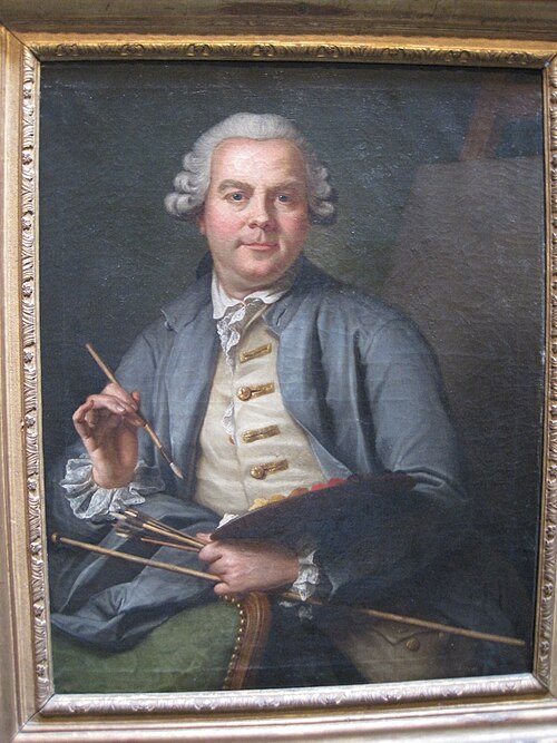Autoportrait, 1758, Donat Nonnotte