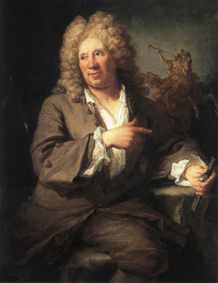 Portrait d'Antoine Coysevox, , Gilles Allou