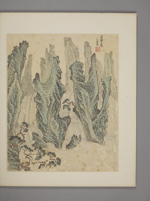 宋懋晋江南名胜图册, , Song Maojin