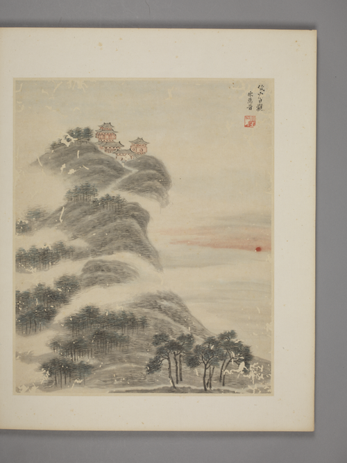 宋懋晋江南名胜图册, , Song Maojin