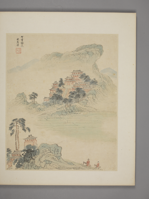 宋懋晋江南名胜图册, , Song Maojin