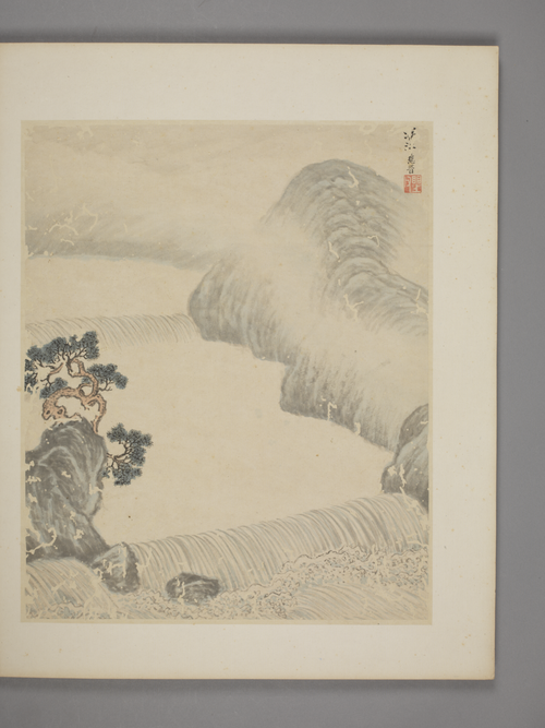 宋懋晋江南名胜图册, , Song Maojin