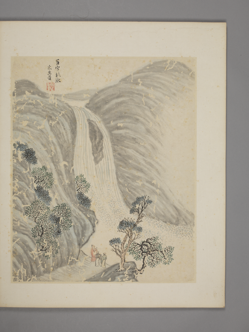 宋懋晋江南名胜图册, , Song Maojin