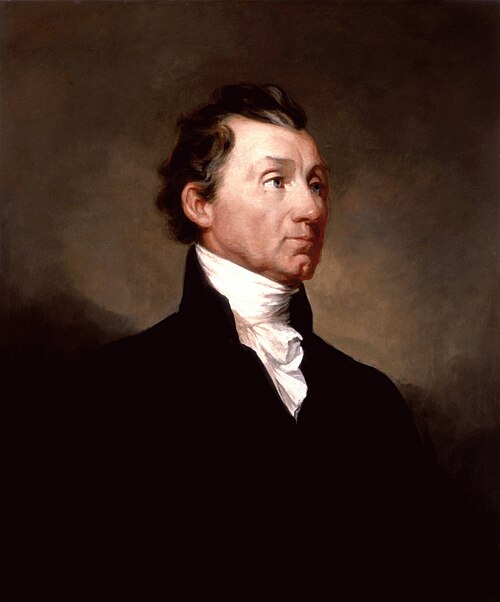 Portrait of James Monroe, 1819, Samuel Morse