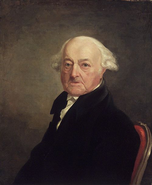 Portrait of John Adams, 1816, Samuel Morse