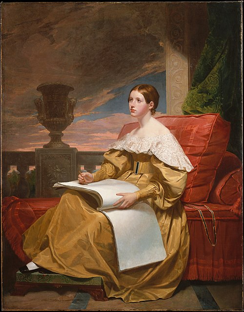 Susan Walker Morse (The Muse), 1835, Samuel Morse