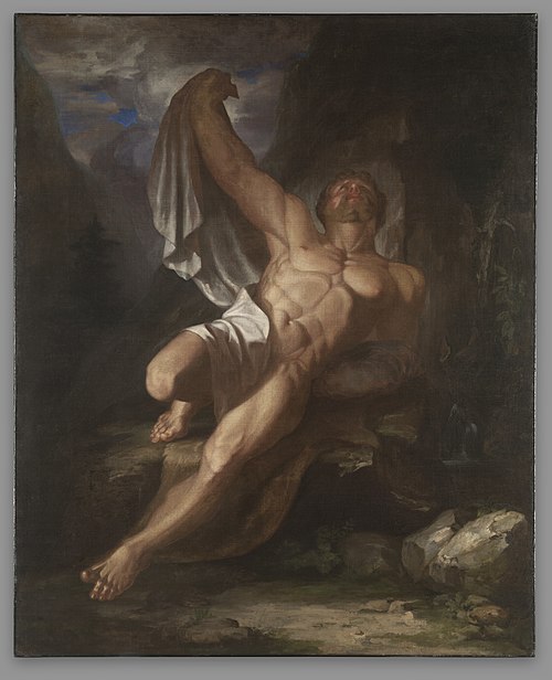 Hercule mourrant, 1812, Samuel Morse