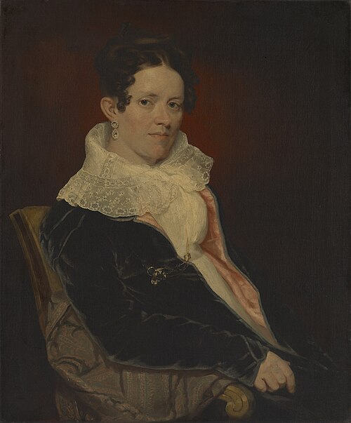 Mrs. Addin Lewis (Fanny Lewis) (1790-1832), 1830, Samuel Morse