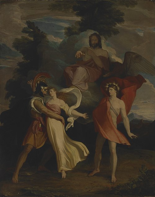 The Judgment of Jupiter, 1814, Samuel Morse