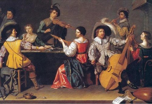 The concert (Den Haag), , Jan van Bijlert