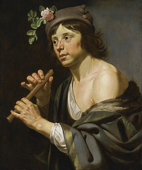 Shepherd Holding a Flute, 1630, Jan van Bijlert