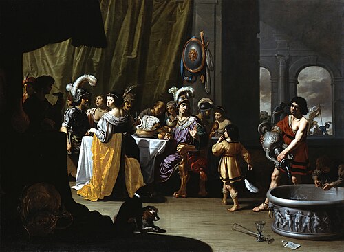 The Feast of Alexander and Kleitos, 1635, Jan van Bijlert