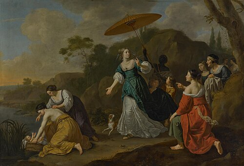 Finding of Moses, 1640, Jan van Bijlert