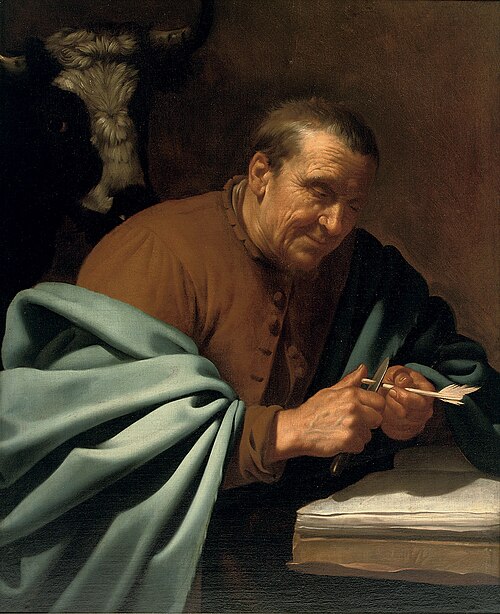 De evangelist Lucas, , Jan van Bijlert