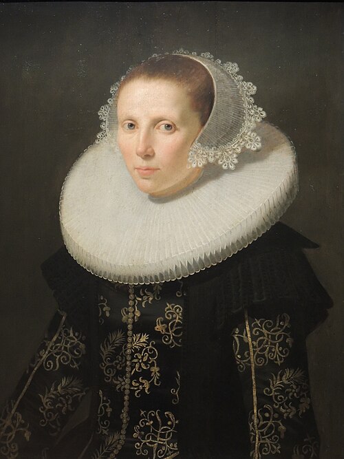 Portrait of an unknown woman, 1627, Jan van Bijlert