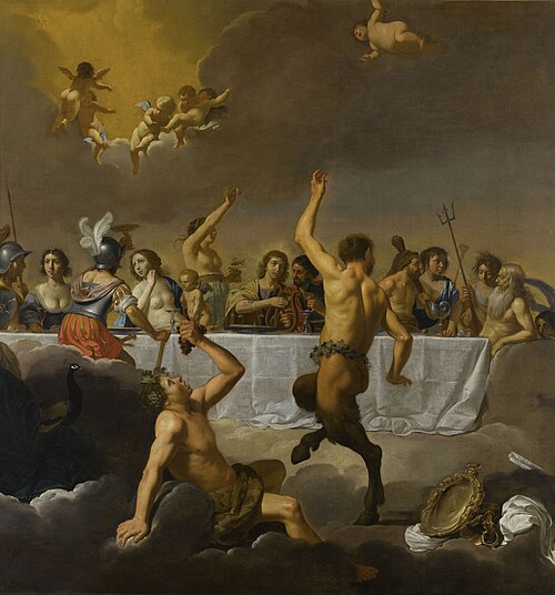 Le Festin des dieux, 1635, Jan van Bijlert