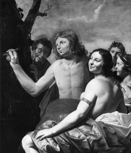 Paris and Oenone, 1650, Jan van Bijlert