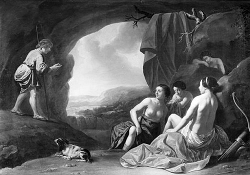 Cimon en Iphigenia, 1645, Jan van Bijlert