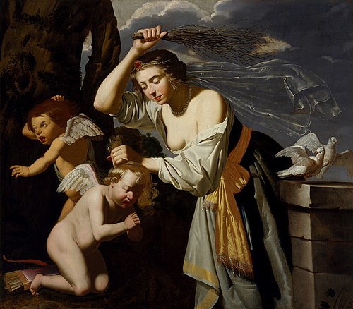Venus Chastising Cupid, 1628, Jan van Bijlert
