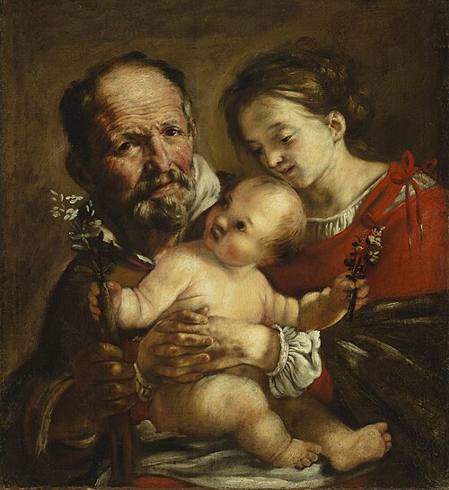 The Holy Family, 1625, Giovanni Serodine