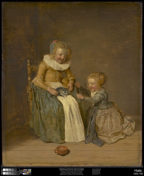 Children with a Cat, 1631, Dirck Hals