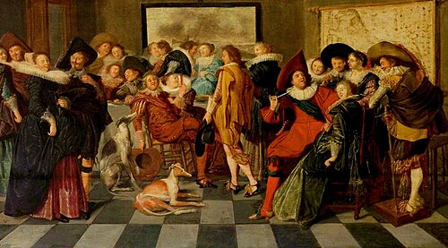 A Dutch Party, 1620, Dirck Hals
