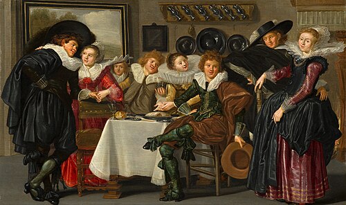 Joyeuse Compagnie, 1635, Dirck Hals