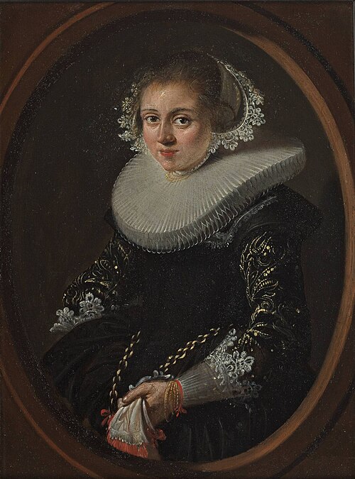 Portrait de femme, 1620, Dirck Hals